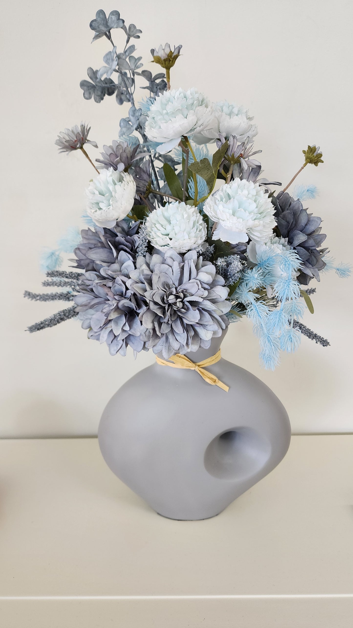 Floral Arrangement- Blues