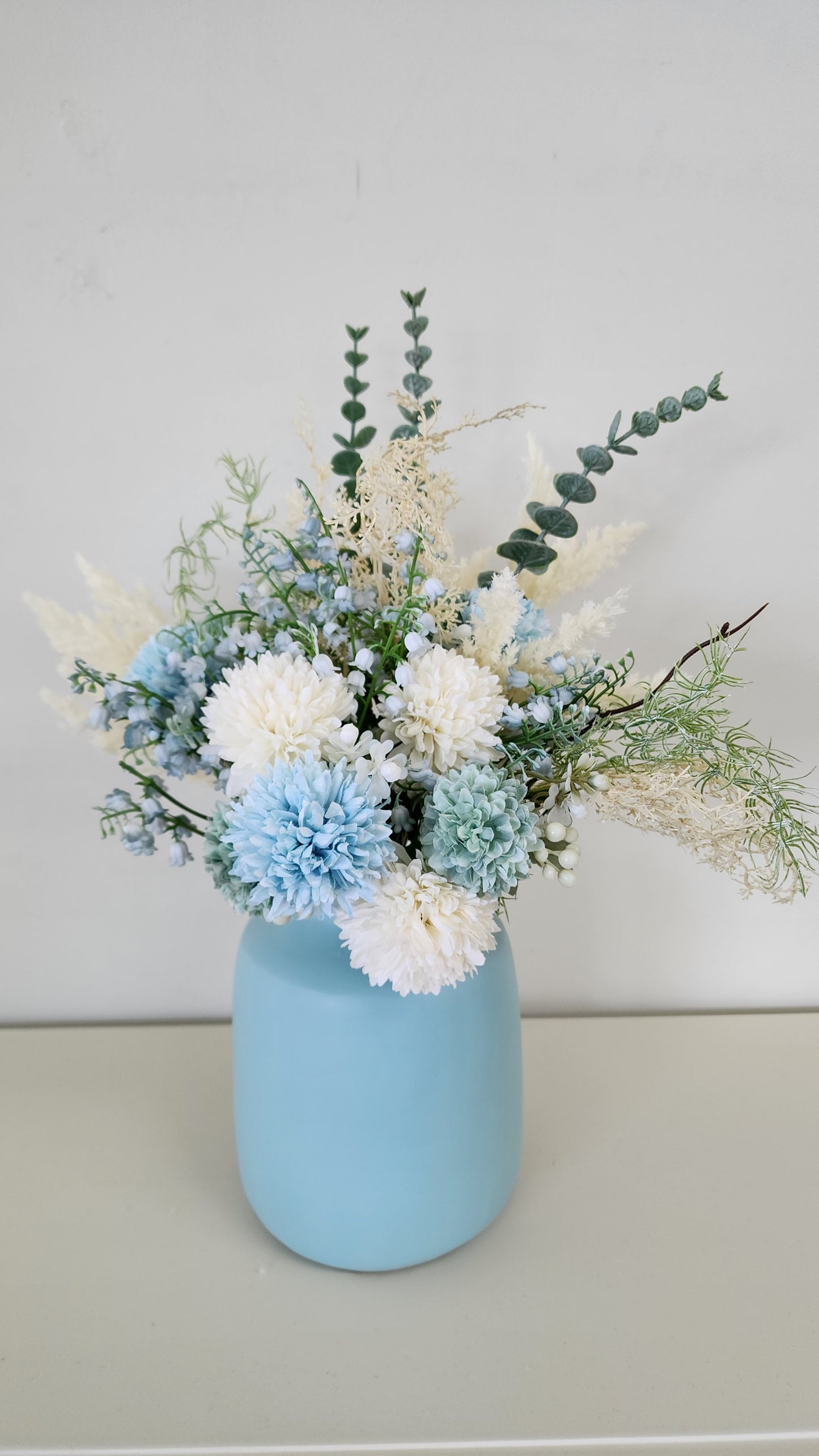 Floral Arrangement- Blues