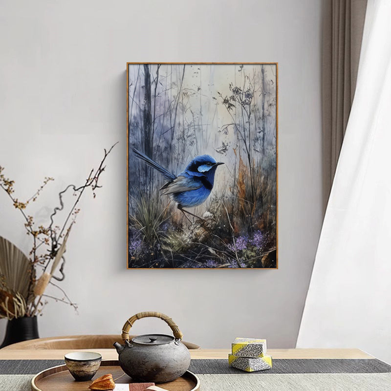 Canvas Painting- Little Fairy Wren