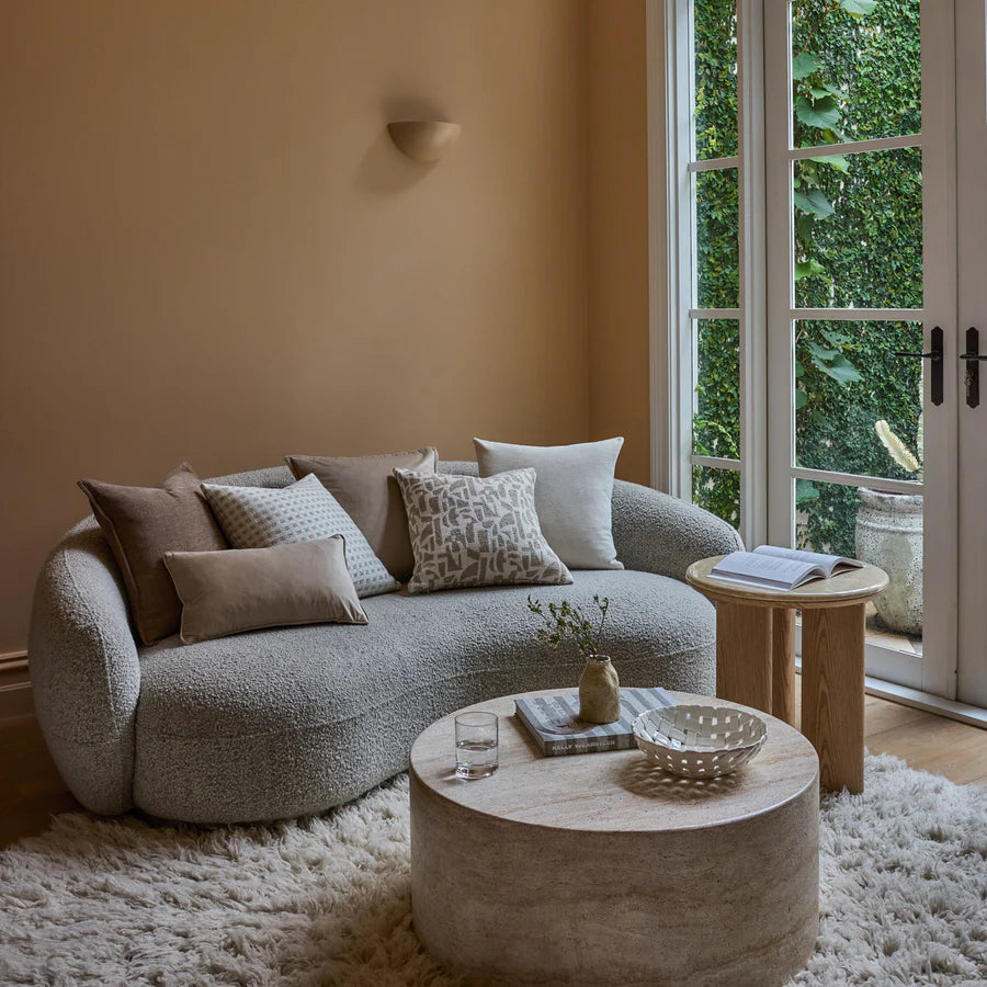 Blake Cushion Cover-Coffee