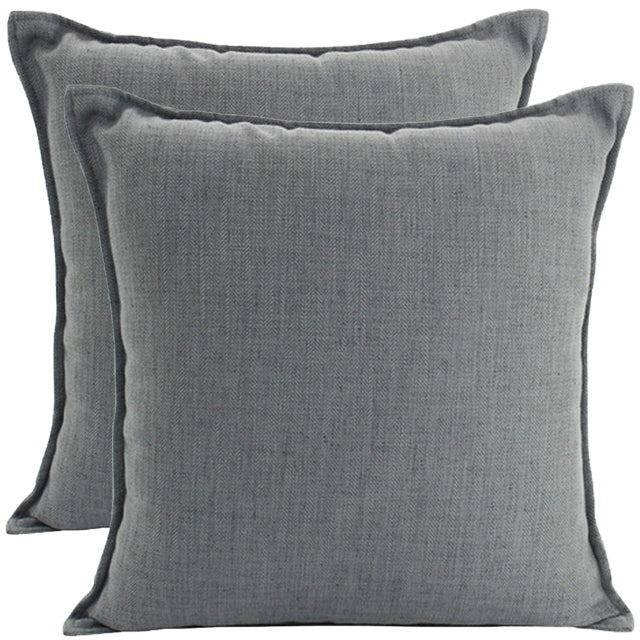 Cushion Cover Linen Dark Grey