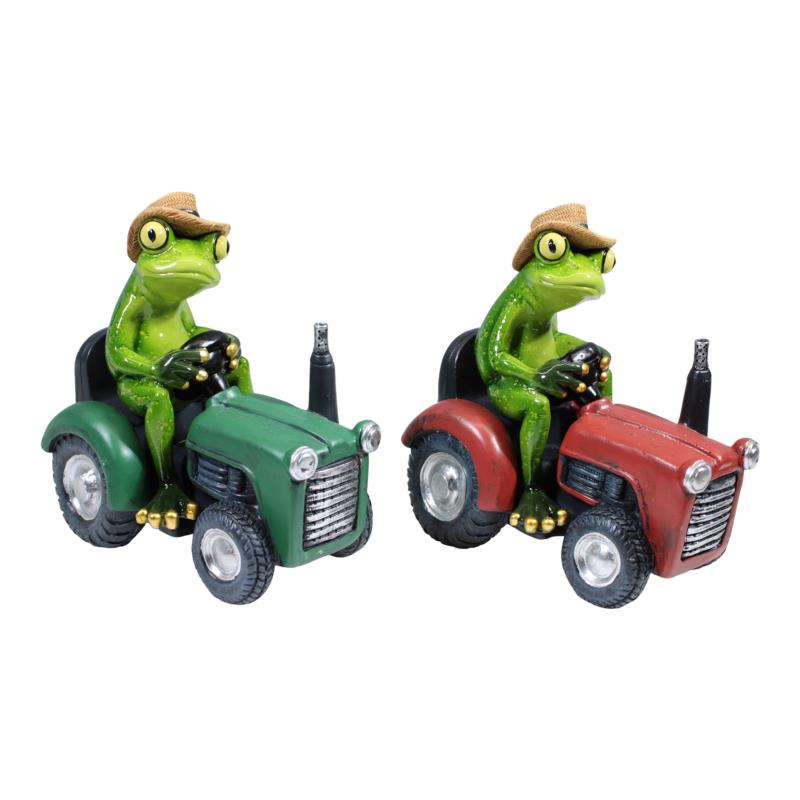 Frog on Tractor