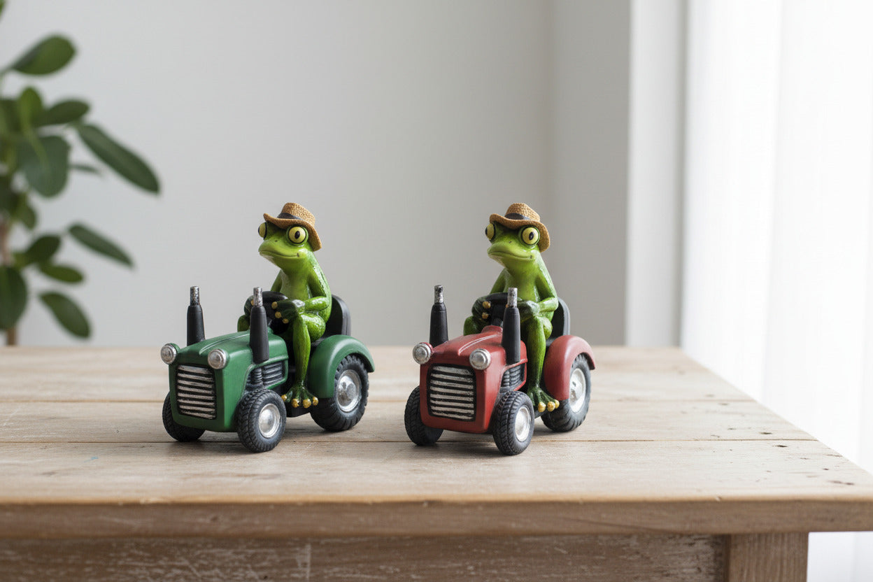 Frog on Tractor