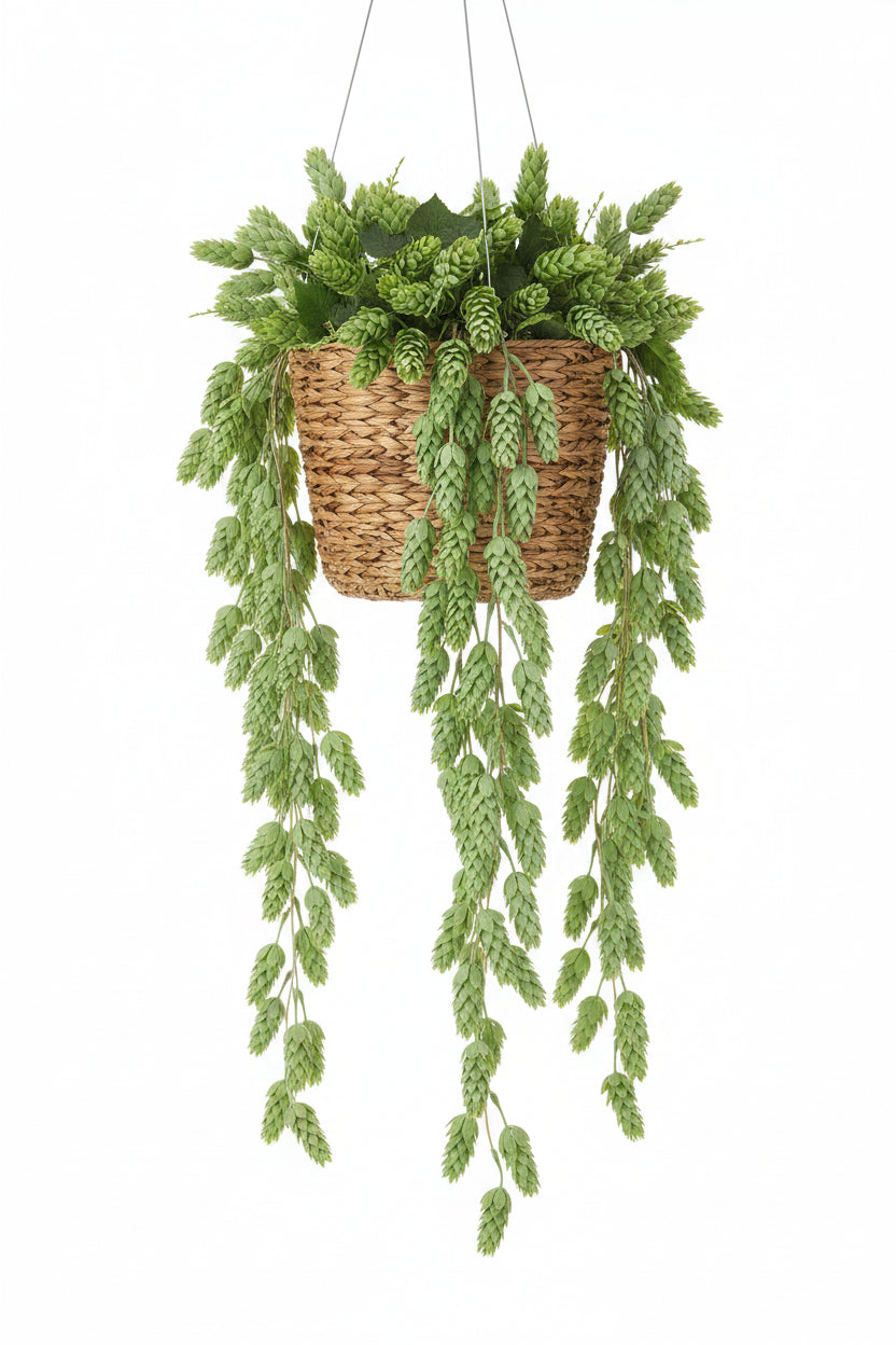 Hanging Hops Bush -Green