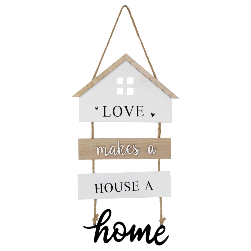 Home and Love Plaque