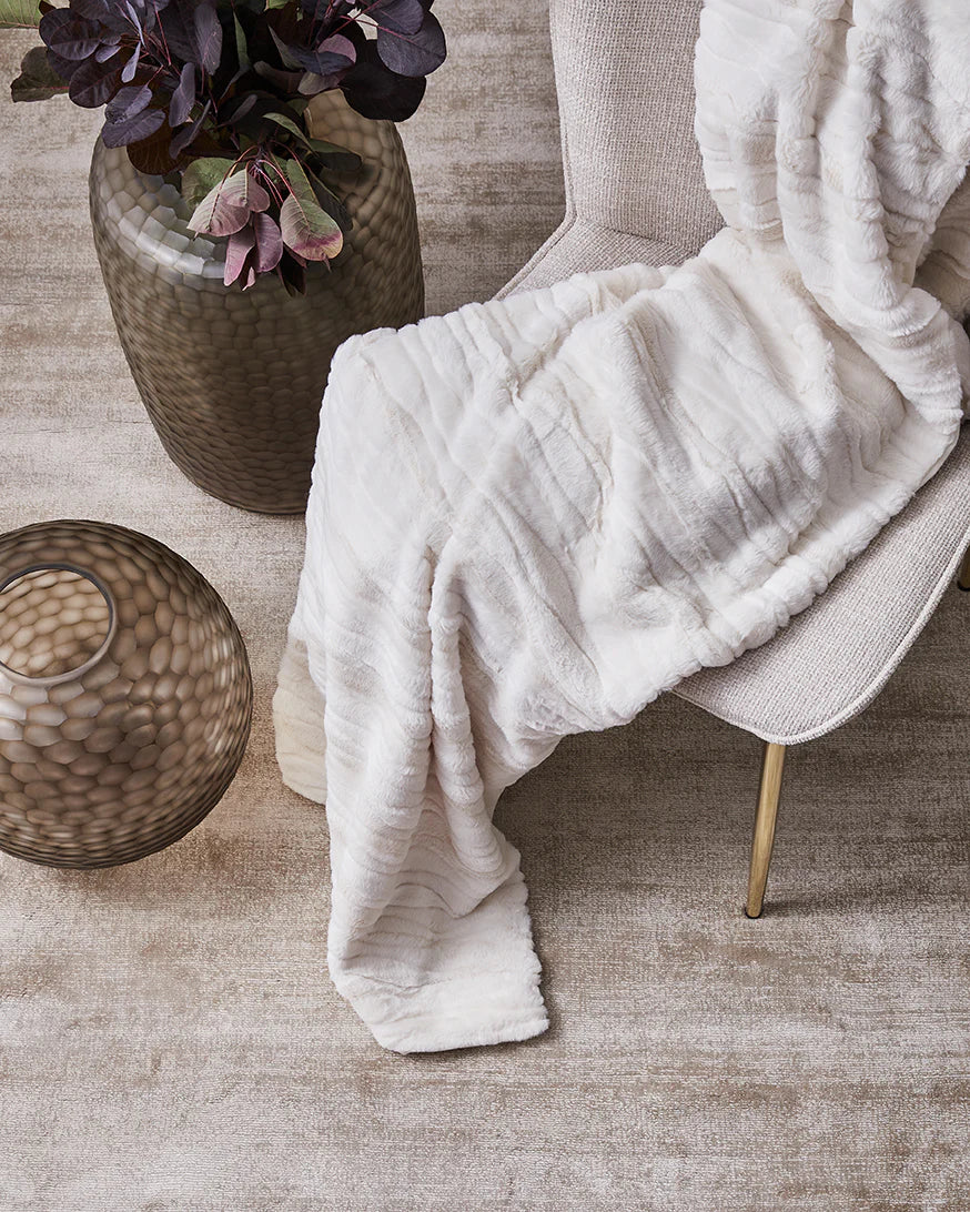 Juliet Throw Rug- Ivory
