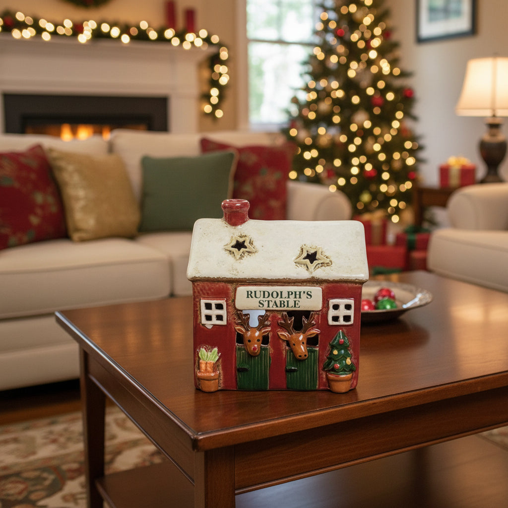 Rudolph's Stable Tealight
