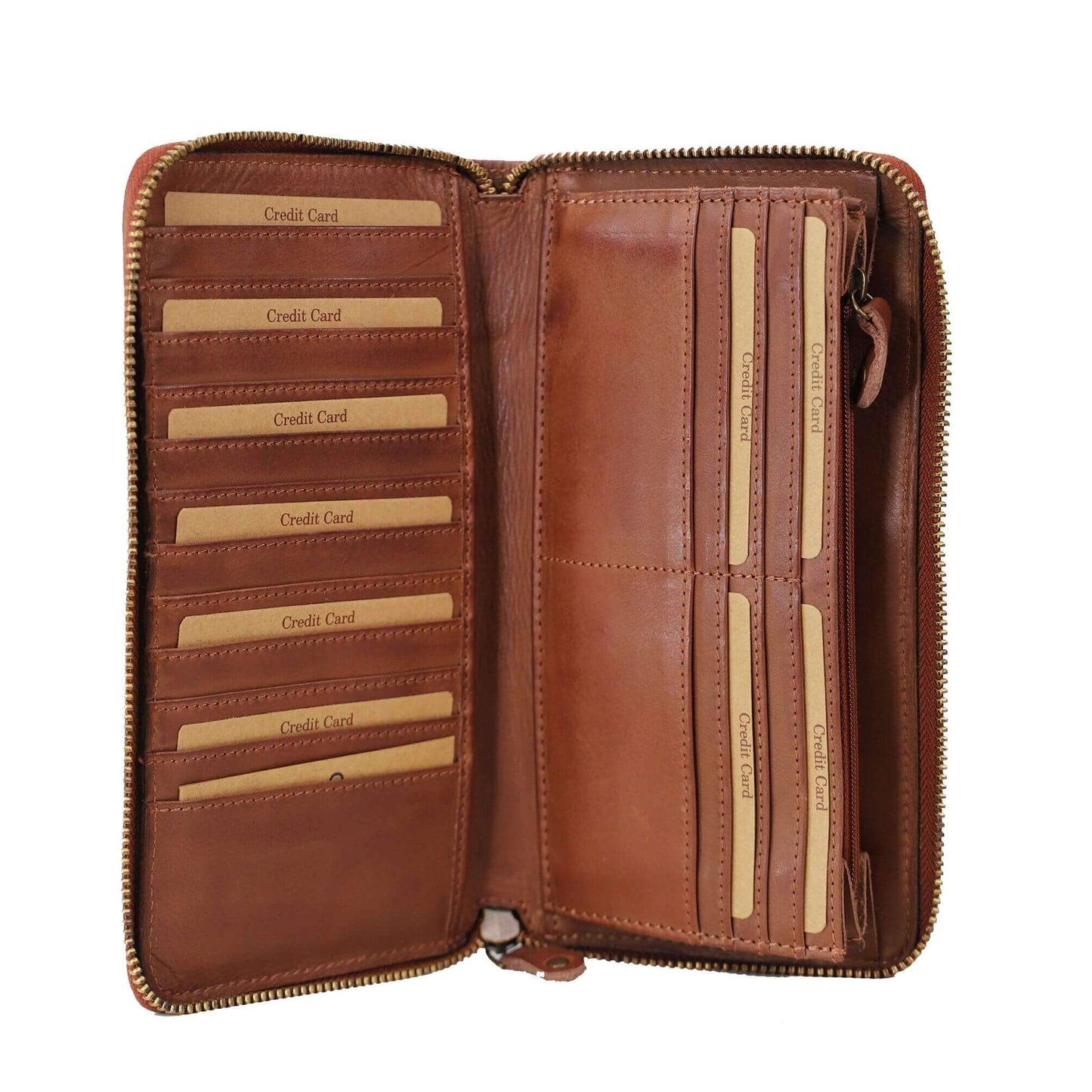 Kompanero Luna Wallet - Tobacco