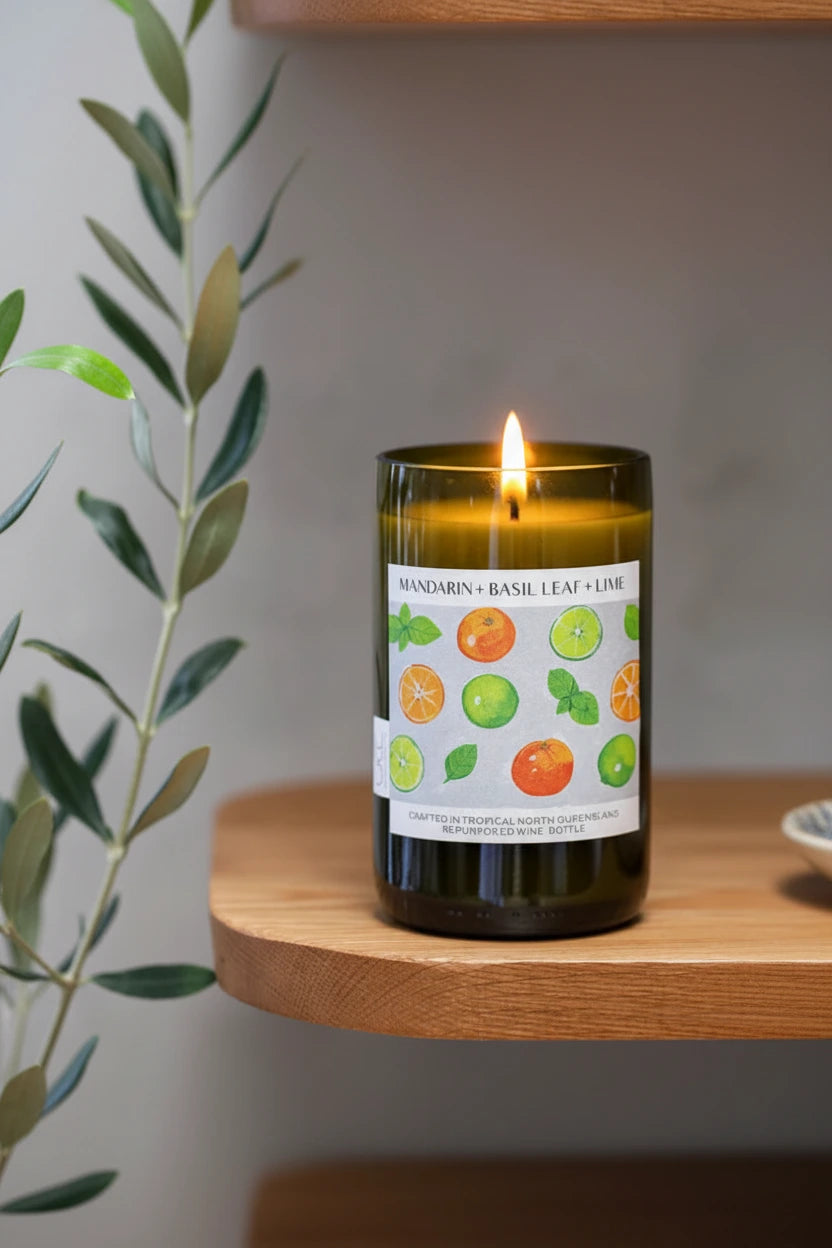 Mandarin, Basil and Lime Candle