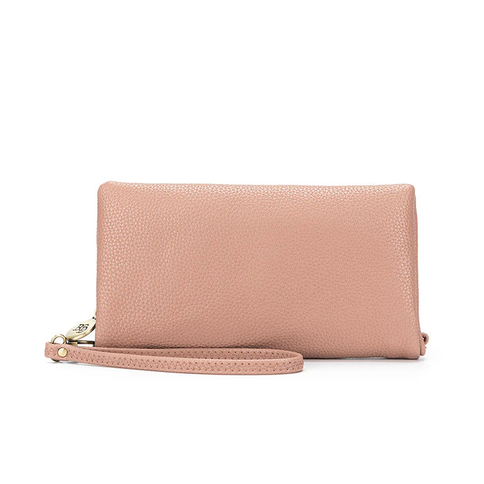 Mavie Wallet- Deep Pink
