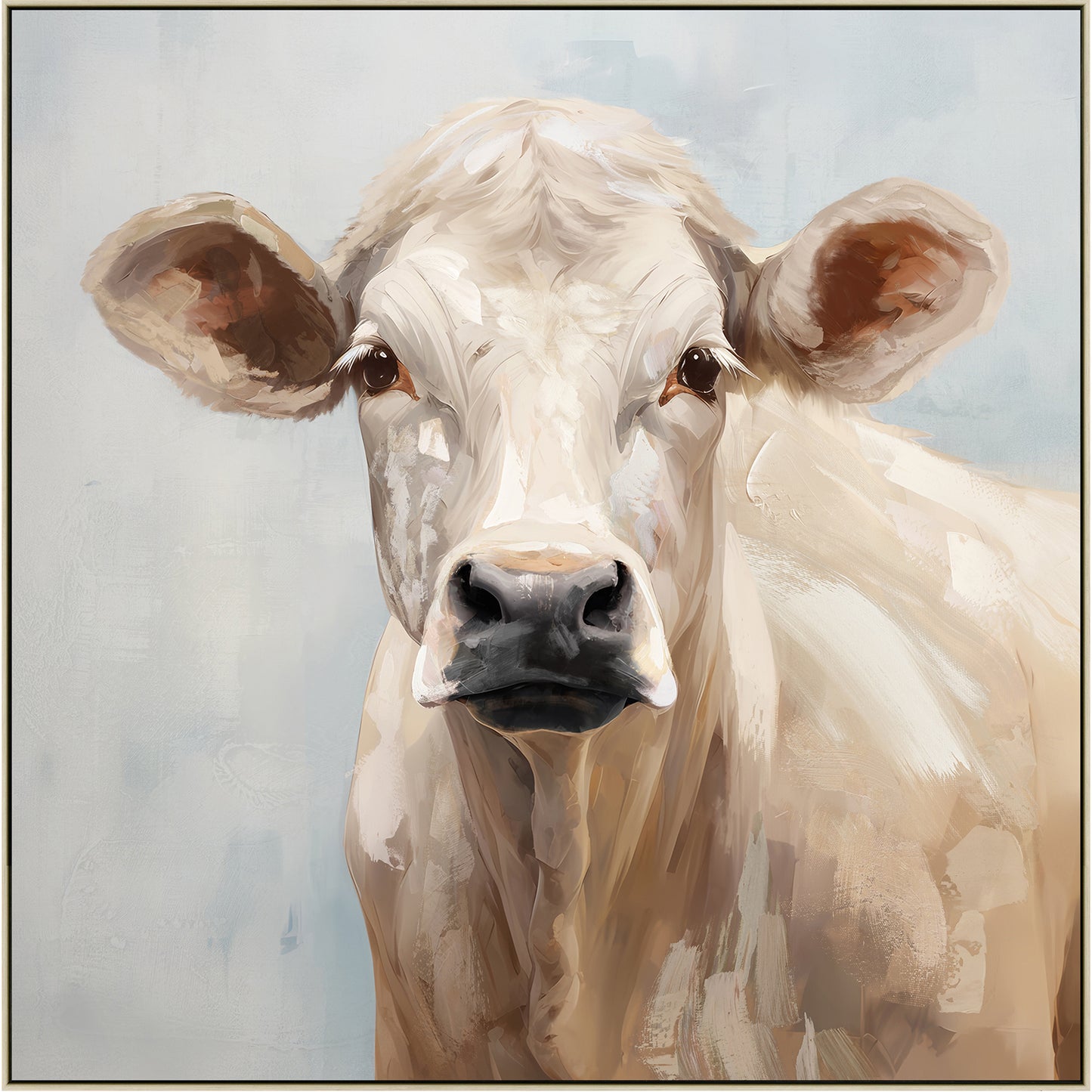 Moo-Dern Art Painting