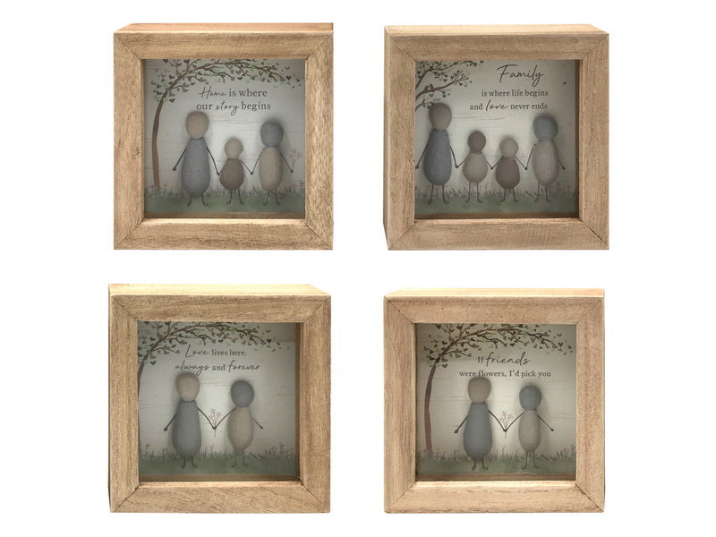 Plaque with Stone People