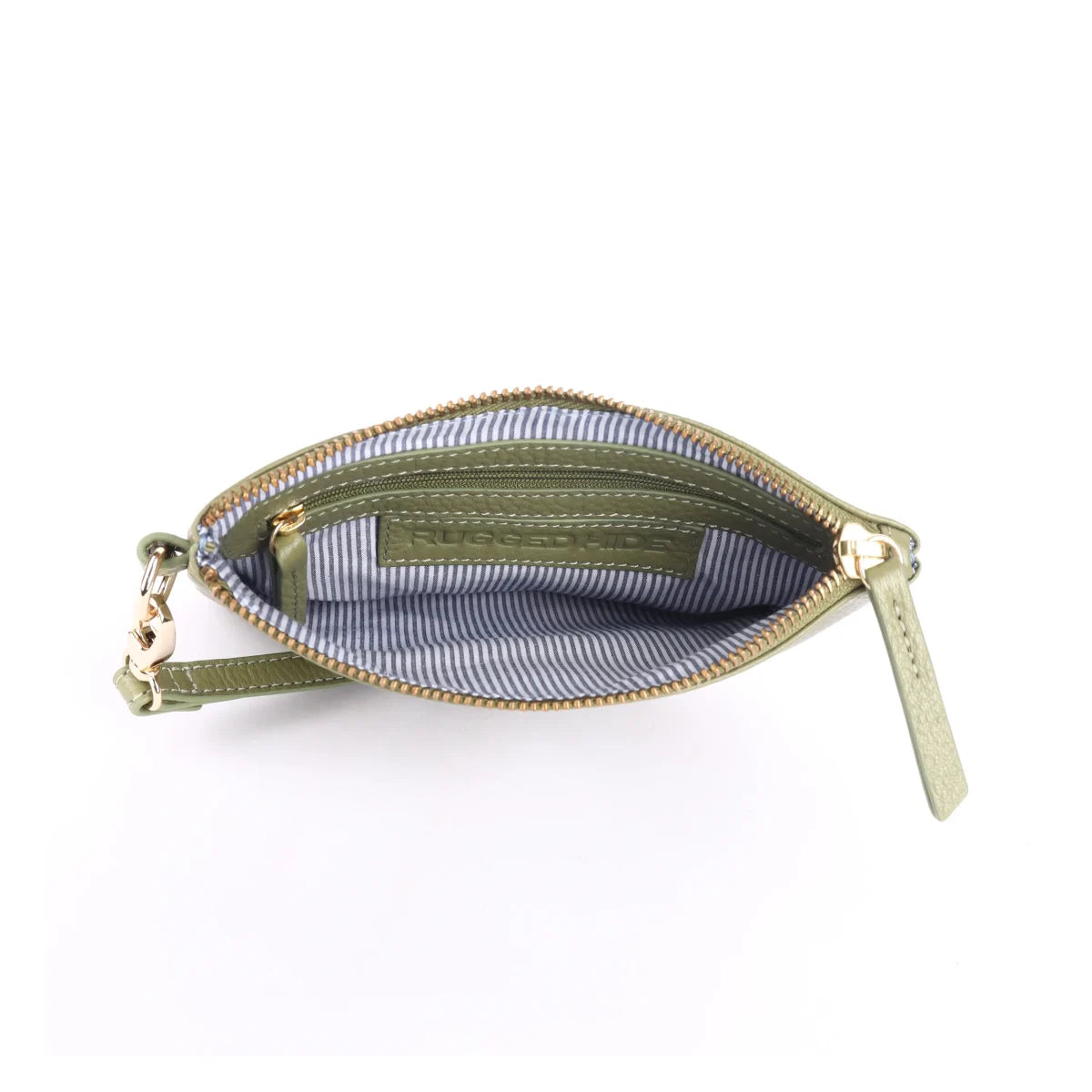 Rugged Hide Carlota Pouch- Olive
