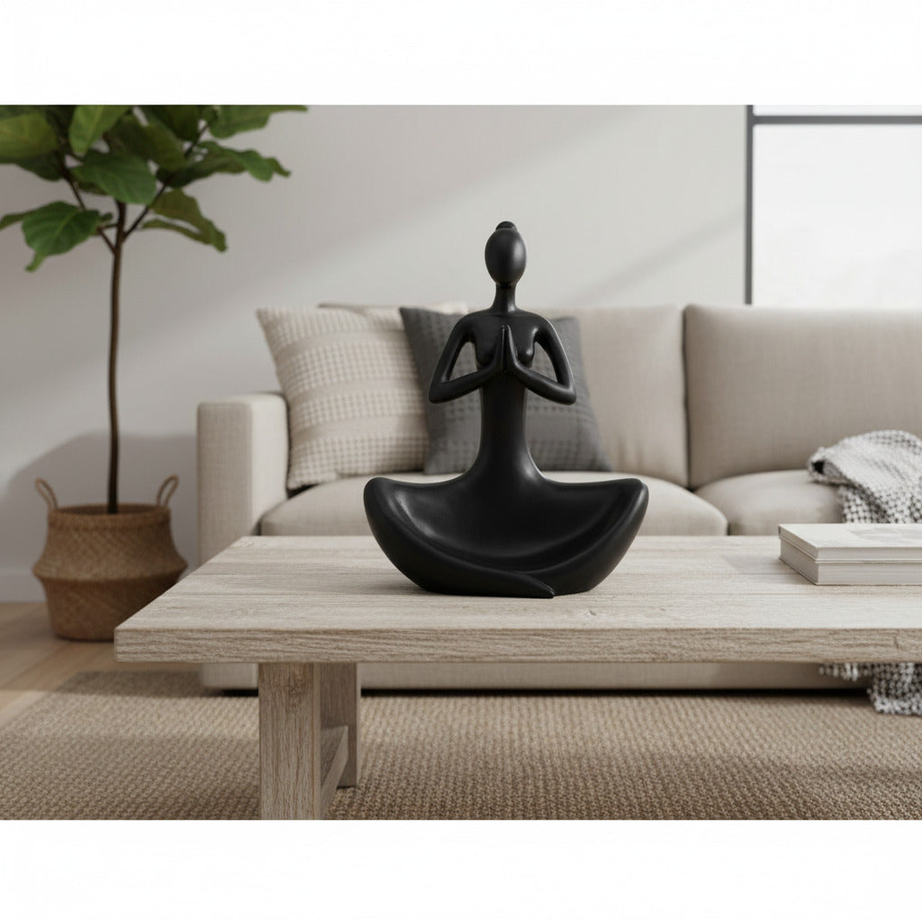 Yoga Lady-Black