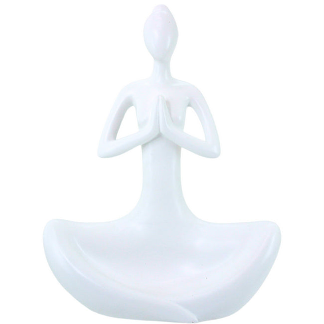 Yoga Lady-White