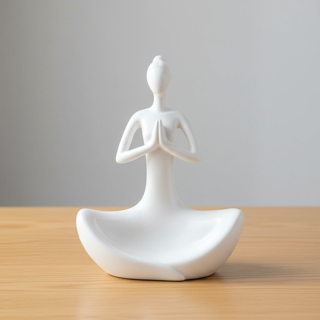 Yoga Lady-White