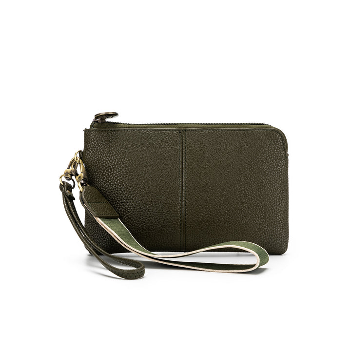 Lylah Pouch-Dark Olive