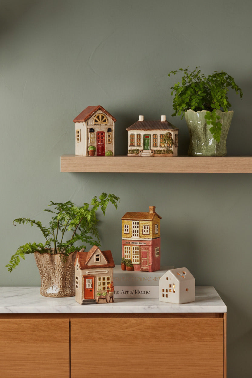 The Manor Tealight House