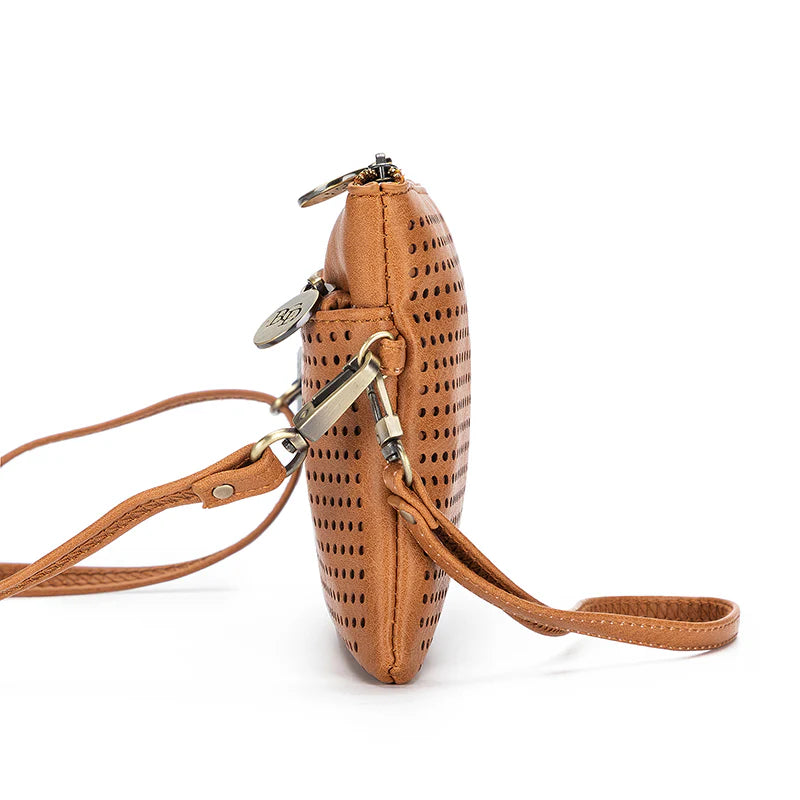 Nina Crossbody/Clutch-Tan