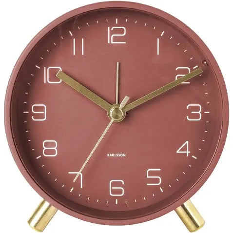 Lofty Alarm Clock -Red