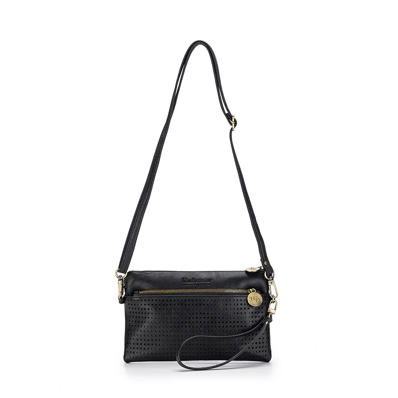 Nina Crossbody/Clutch-Black