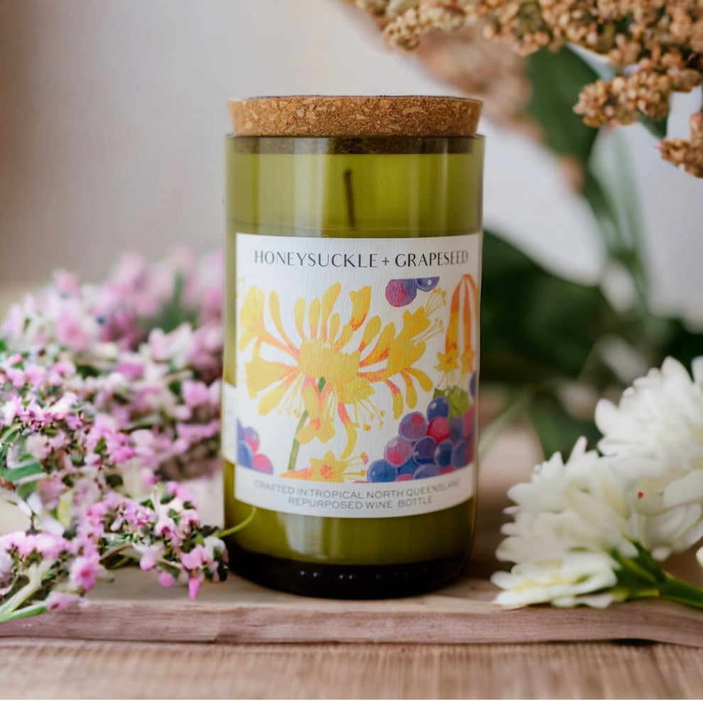 Honeysuckle and Grapeseed Candle