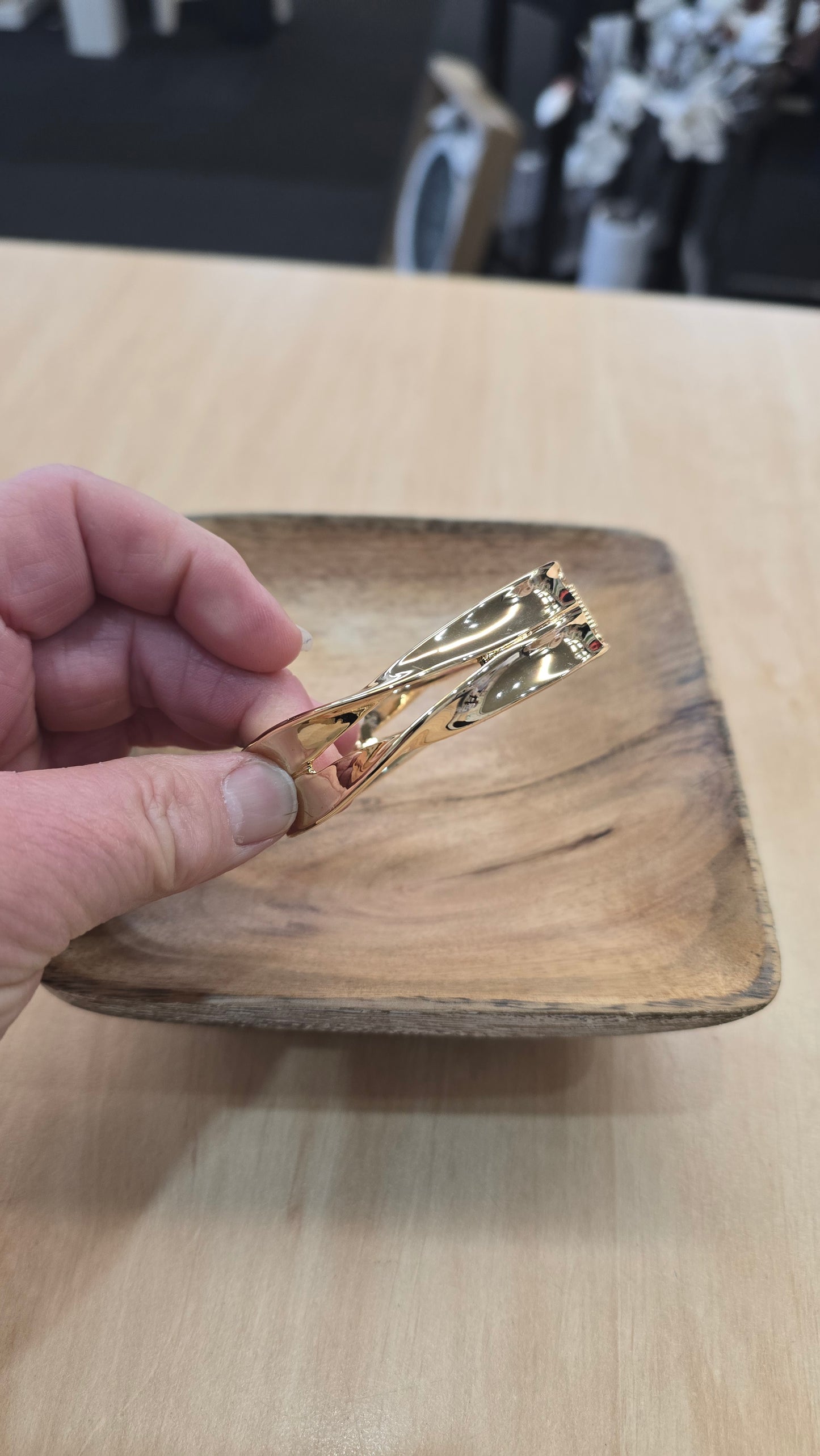 Bangle Double Hinged-Gold