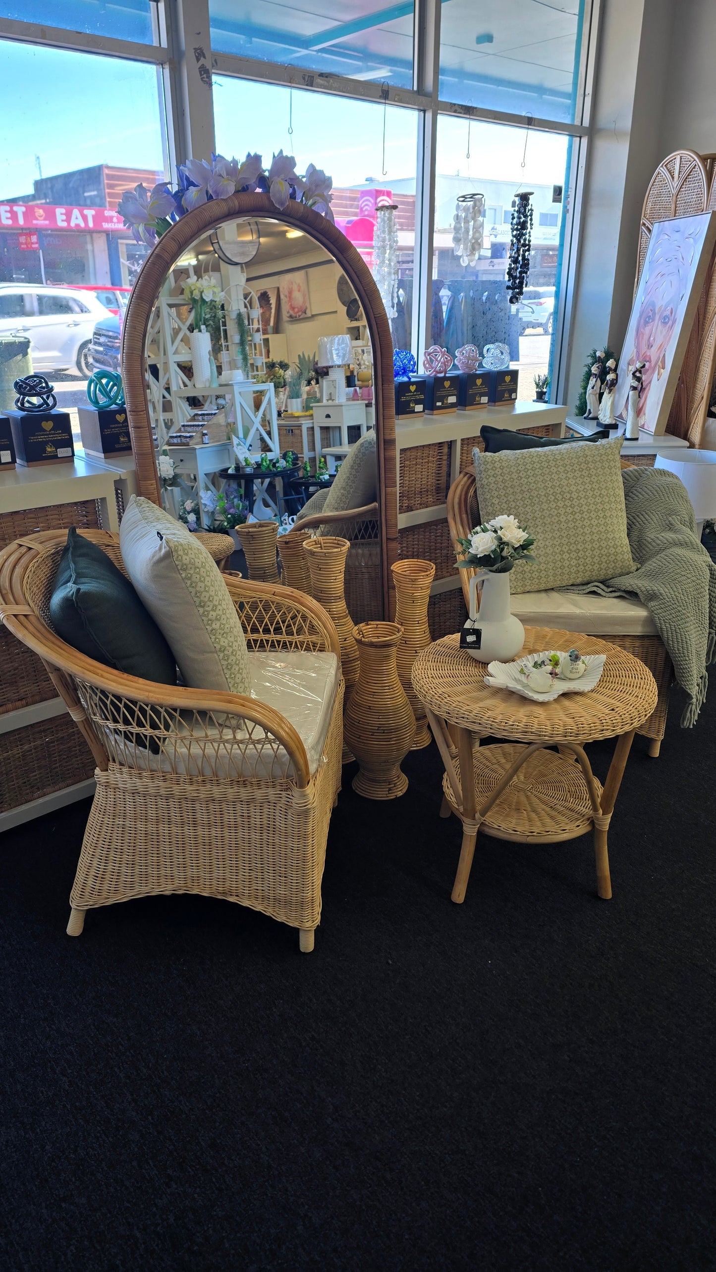 Rattan Tropico Set - Natural