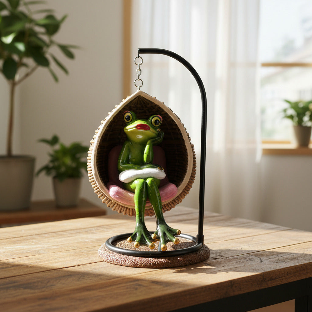 Frog On Hammock