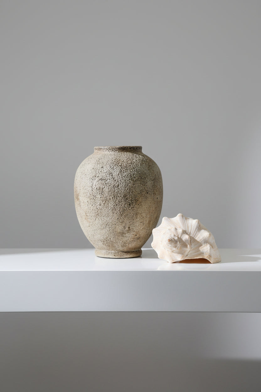 Melon Vase-Natural