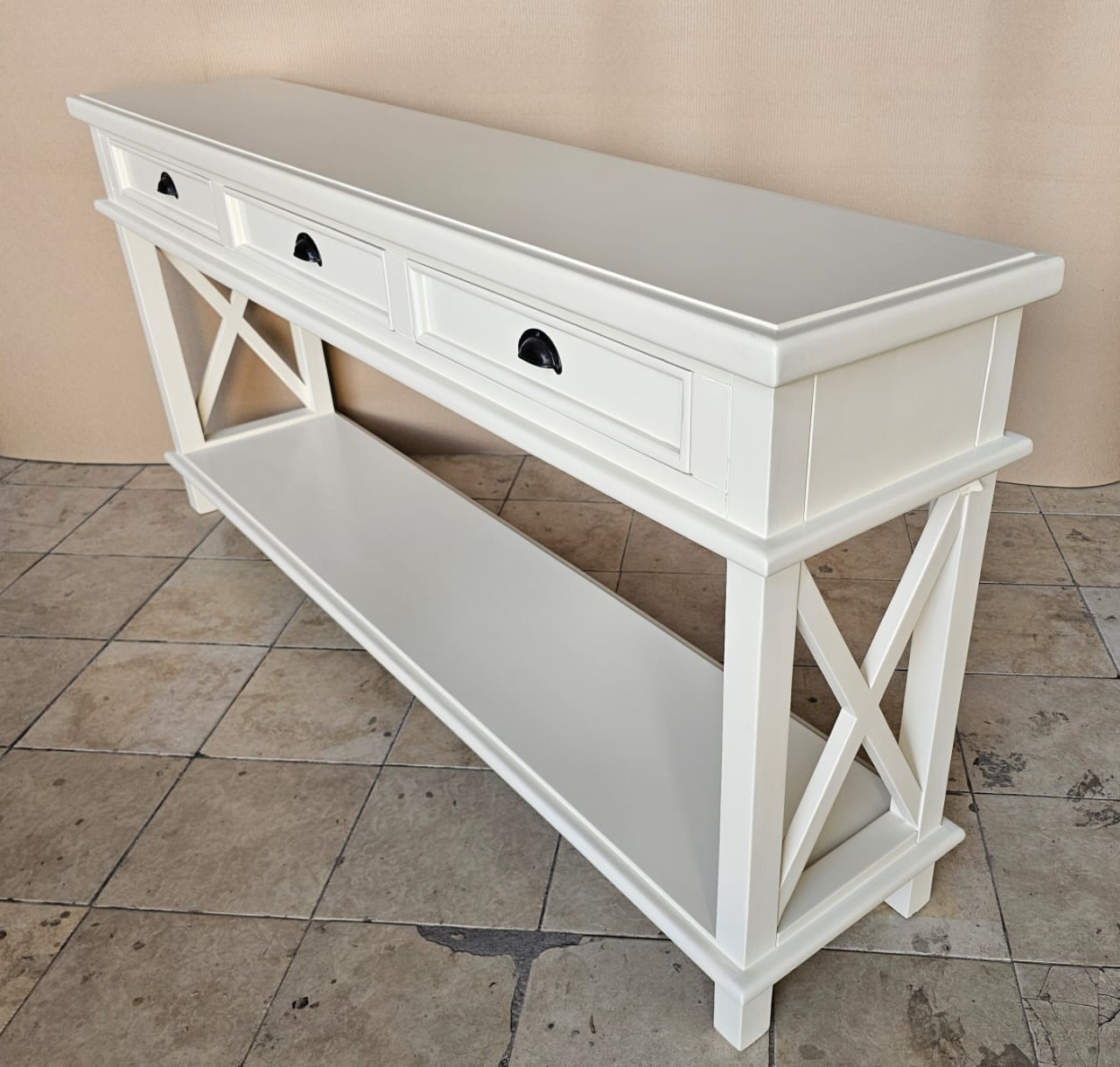 Hampton's 3 Drawer Console