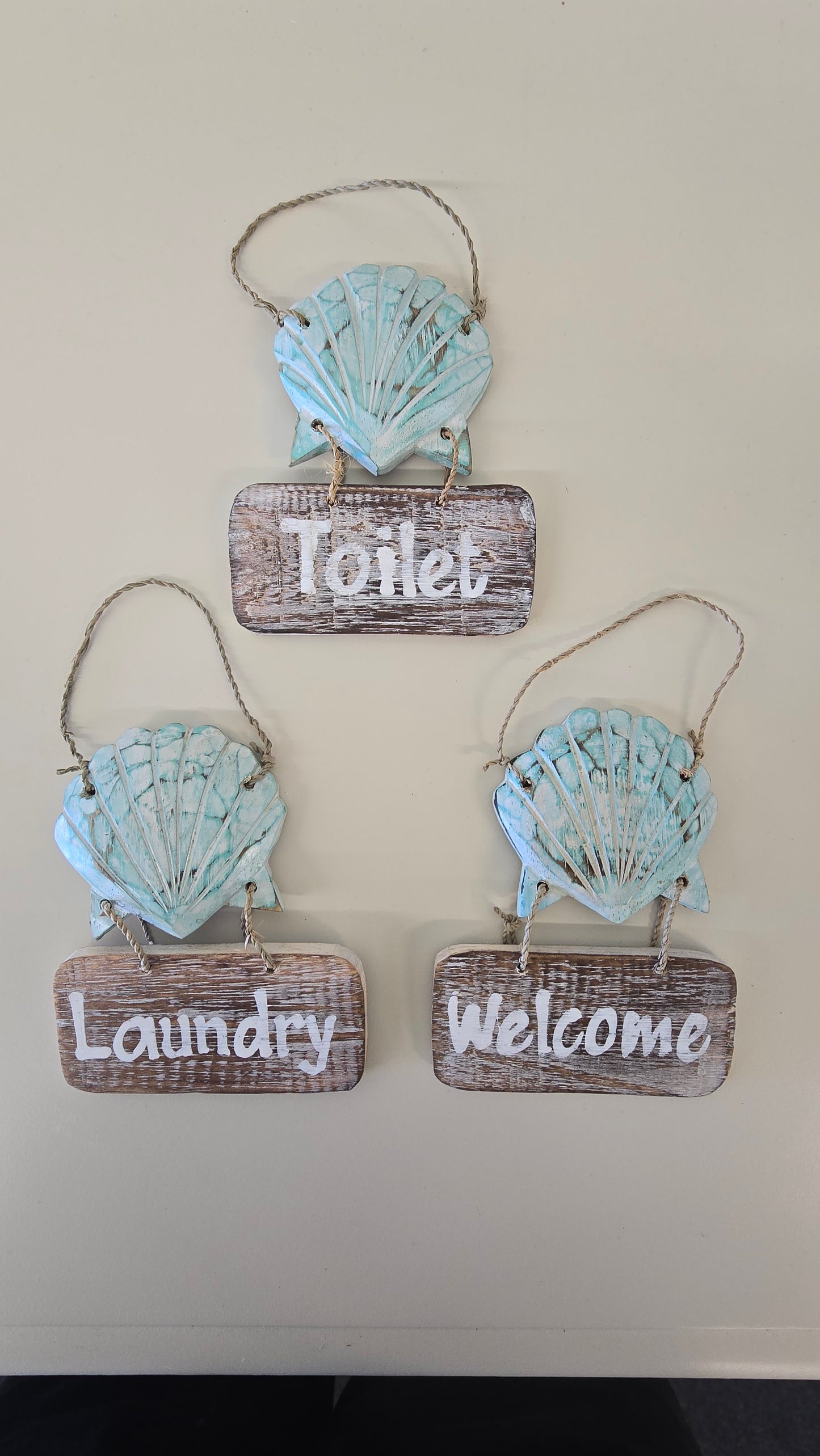 Wooden Signs Set