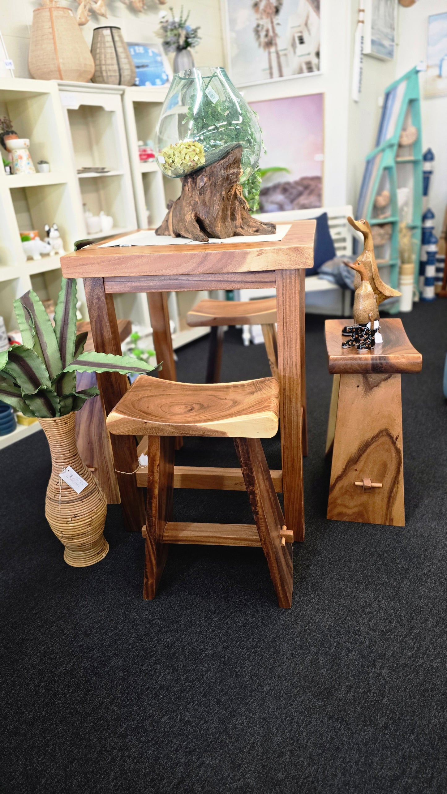 Teak Bar Set
