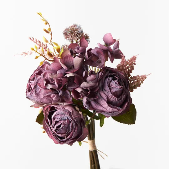 Rose Hydrangea Bunch-Purple