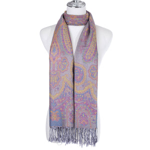 Scarf Lotus- Grey