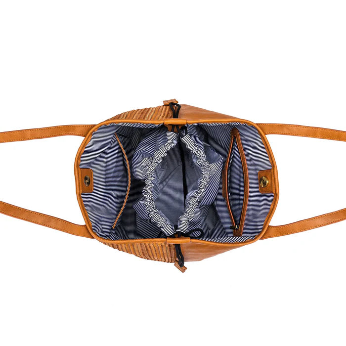 Pippa 2 Piece Handbag-Tan