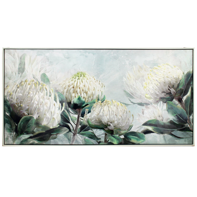 White Waratahs Painting