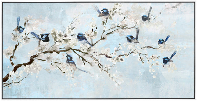 Tree's A Charm Wren Painting