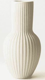 Palina Vase - Ivory
