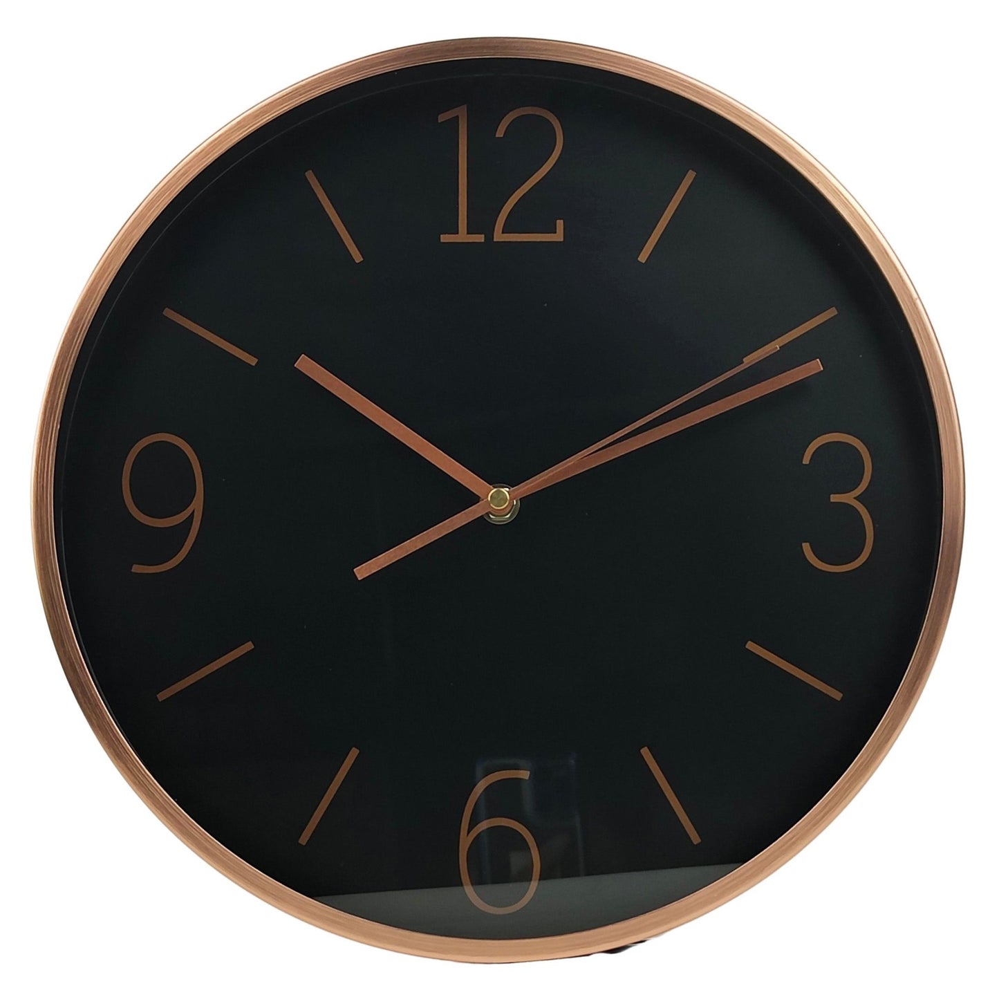 Clock- Black and Rose Gold