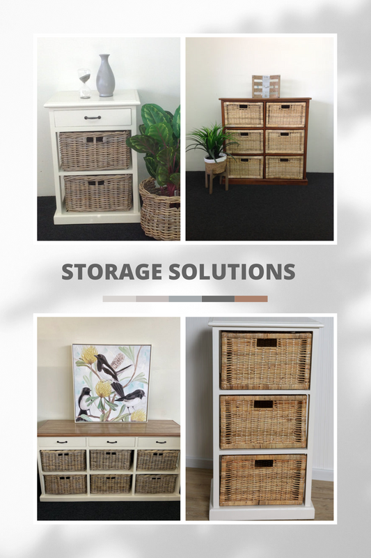 Rattan and Timber Storage for Every Home