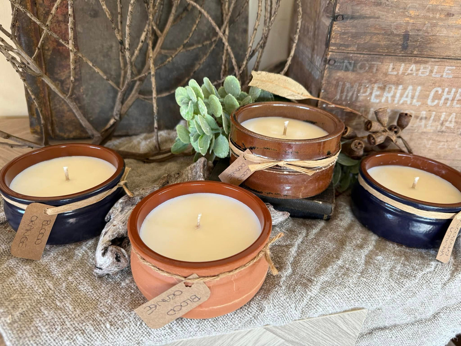 Rustic Candle Collection