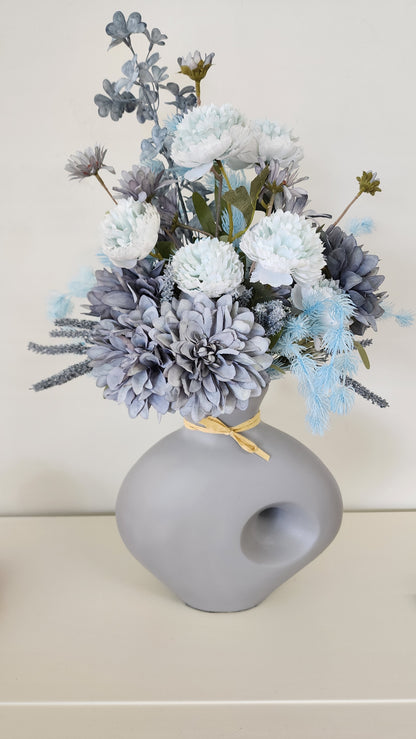 Floral Arrangement- Blues