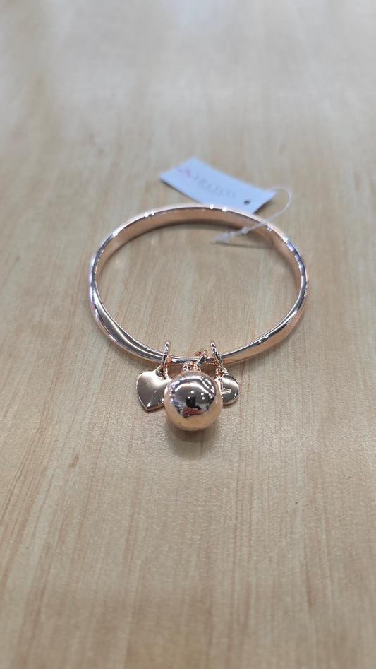 Ball Bangle-Rose Gold