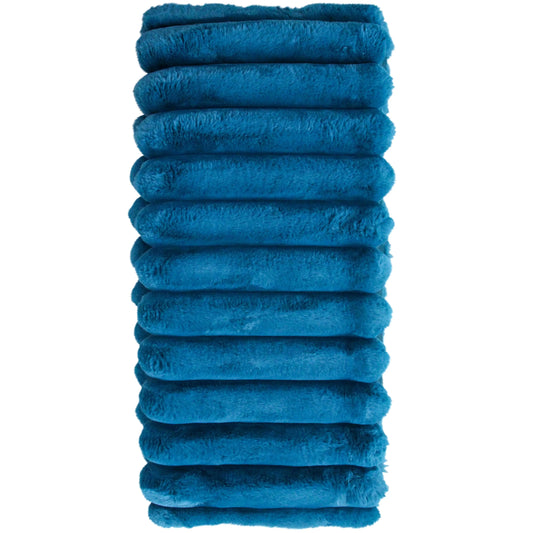 Lux Throw Rug-Prussia