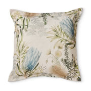 Native Garden Cushion Cover-Blue