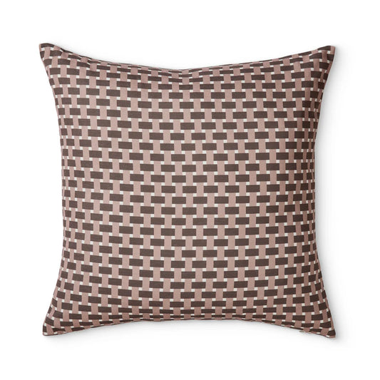 Gracie Cushion Cover-Coffee