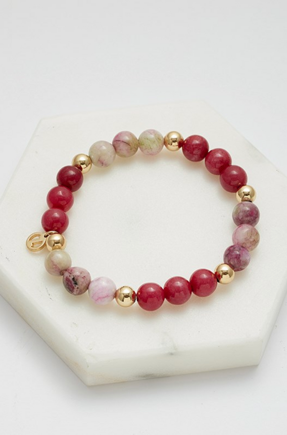 Zafino Bianc Bracelet- Rouge