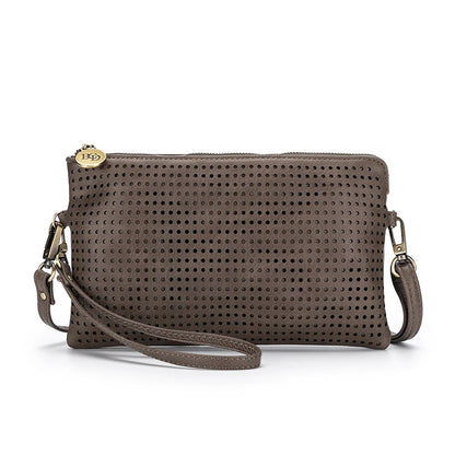 Nina Crossbody/Clutch-Dark Taupe