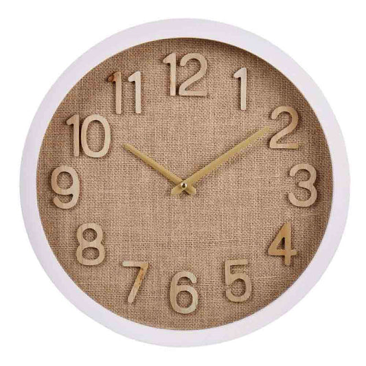 Cunene Wall Clock-White